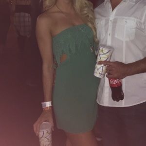 Lace top summer dress